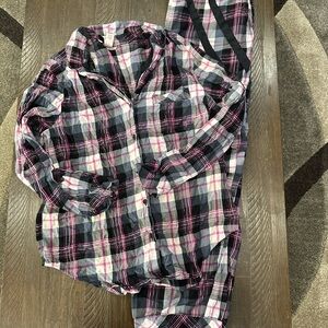 Victoria's Secret Women's 2 Piece Pajama Set Size Medium